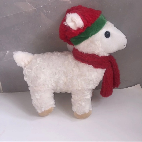 GOFFA Christmas Lamb/Sheep Stuffed Animal - Picture 3 of 11